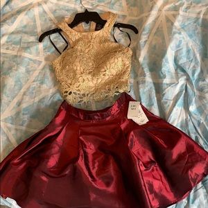 2 PC Set Formal Dress